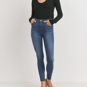 Just Black Skinny Jeans
